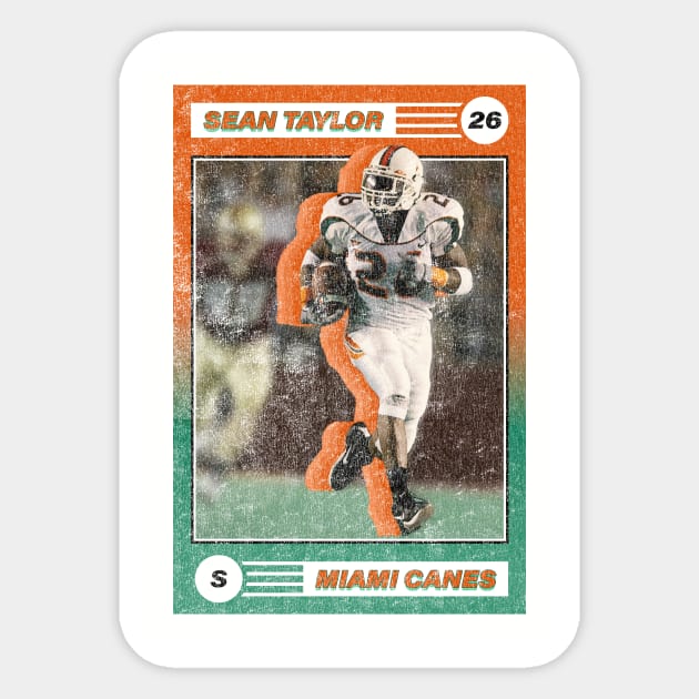 Sean Taylor Sticker by KC Designs